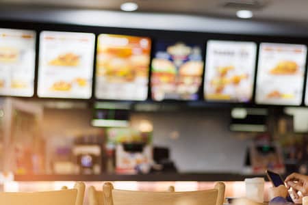 Fast food cafe for sale