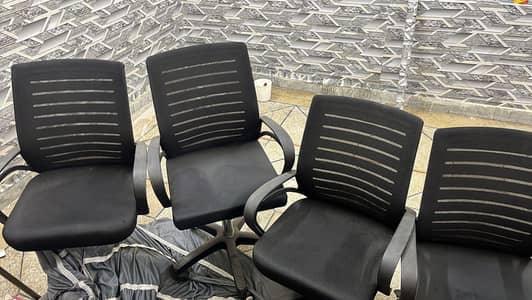 office chairs only one month used