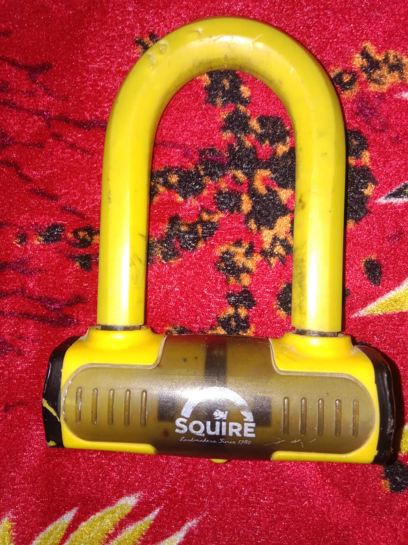 Squire Disk Lock with 2 Keys 0