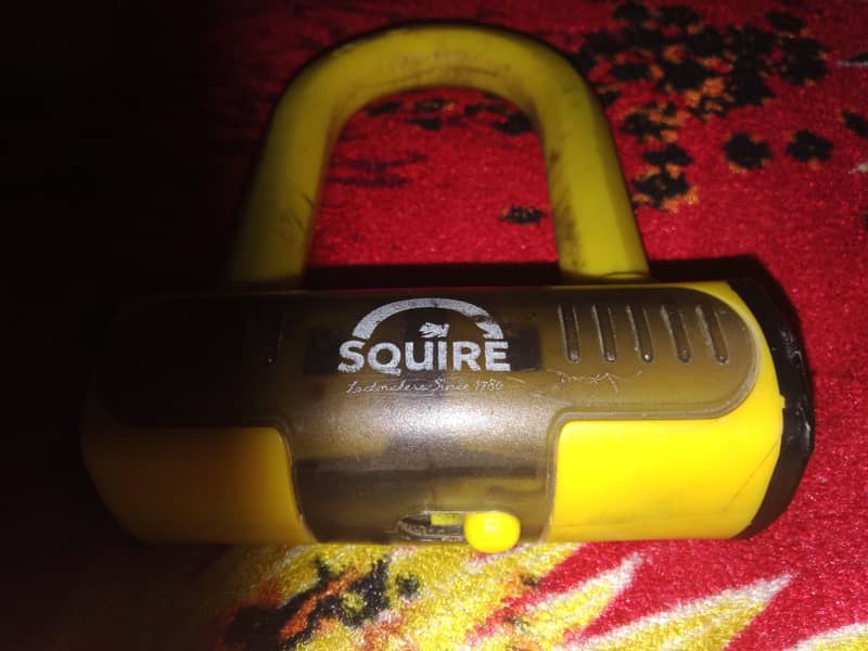 Squire Disk Lock with 2 Keys 3