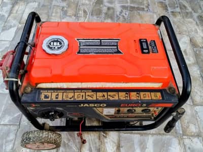 jasco 3kva generator for sell in very fine condition with box .