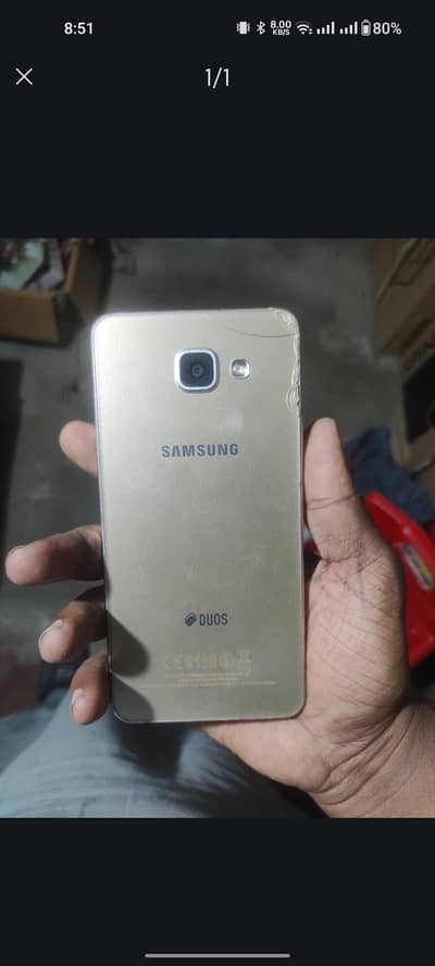 Samsung 2016 model mobile for sale. . . condition is good.