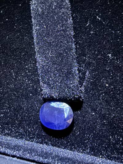 Natural Blue Sapphire (Neelam) 1.96 Carat – Original Stone with Recei