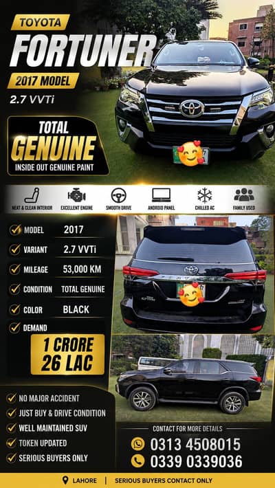 TOYOTA FORTUNER 2017