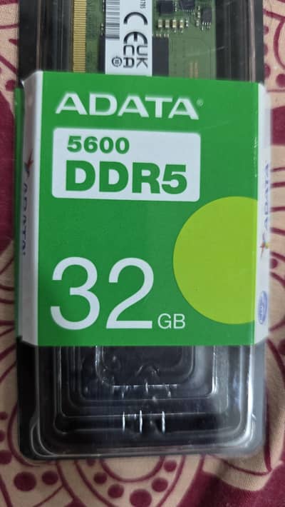 32GB 5200 MHz DDR5 SODIM