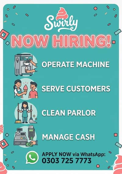 Ice Cream shop Job in Attock