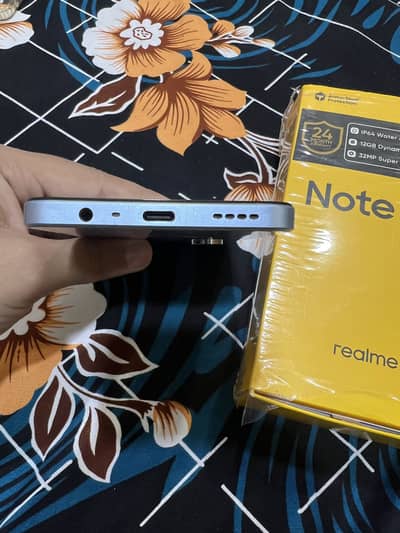 Realme Note 60 10/10 With Box and Charger