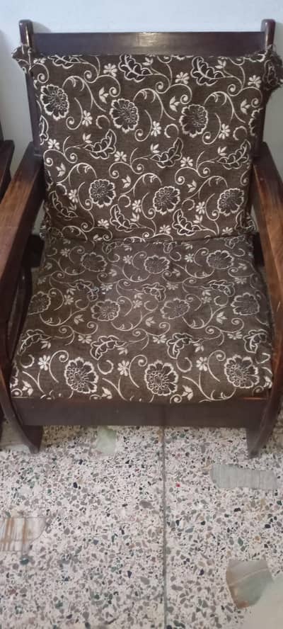 1+1 seater cushion chair