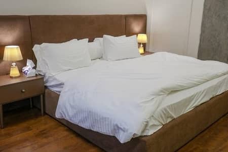 Per day and weekly basis, Two Bedrooms fully furnished luxury apartment available for rent Gulberg Greens Islamabad,