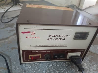 PANDA AC AUTOMATIC VOLTAGE STABLIZER MADE IN JAPAN