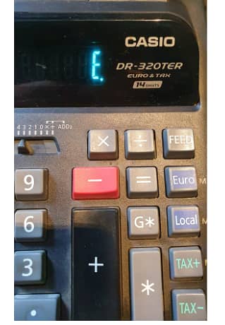 CASIO Calculator 1