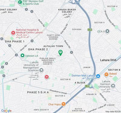 Corner Block B Residential Plot For Sale In Punjab Small Industries Colony