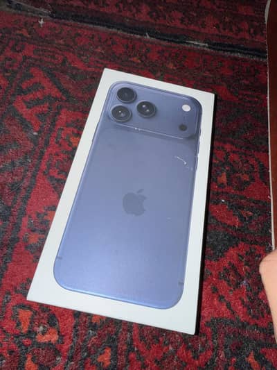 iPhone 17 Pro Deep Blue Max 512GB Brand New