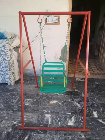 foldable metal swing chair for kids
