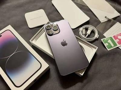 Apple iPhone 14 pro Max official PTA proved 256 GB memory