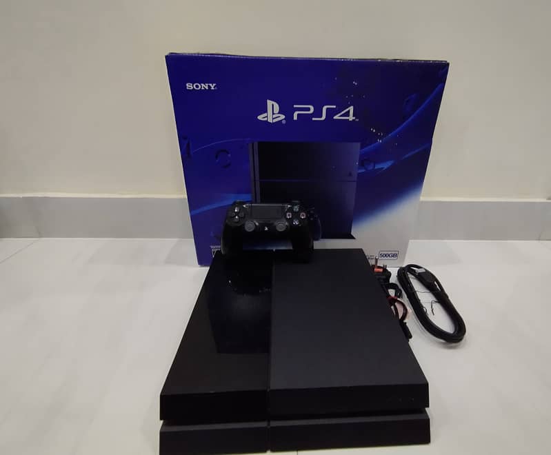Ps4 Fat 500GB – With Three Games 1
