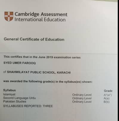 O Levels & IGCSE Tutor in Karsaz — Proven Results!