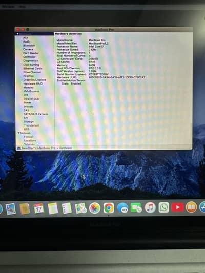 MacBook Pro A11 4+4/500GB First Hand Use