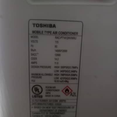 Toshiba portable AC