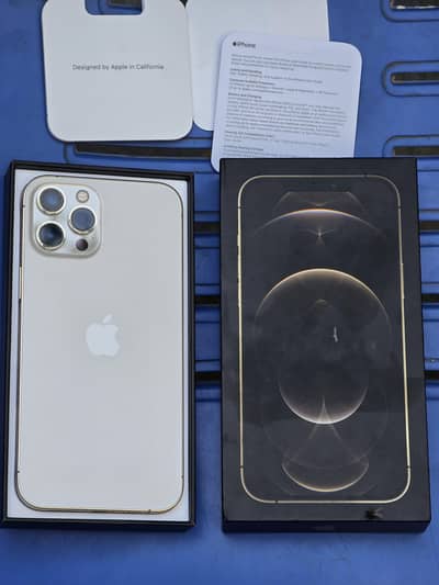 Iphone 12 Pro Max PTA Aproved with Box, Charger, Cable