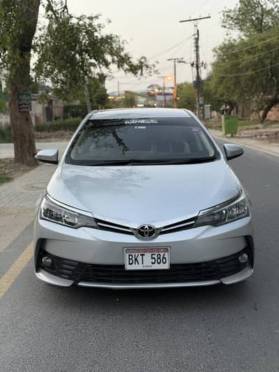 Toyota Corolla Gli 2017-18 Model