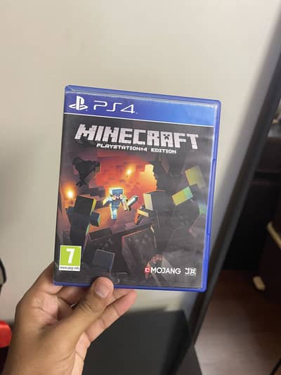 Minecraft ps4 original CD