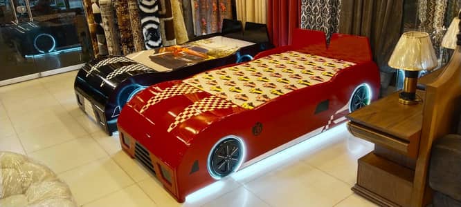 two single bed car style