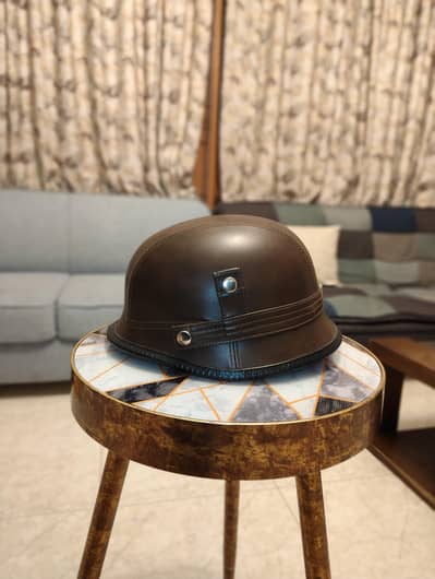 German Retro Style Half Faced Helmet + Goggles