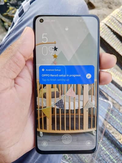 Oppo Reno 5 with box