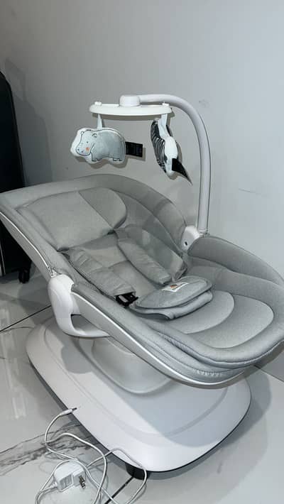Mastela Deluxe Multi-Motion Baby Cradle White