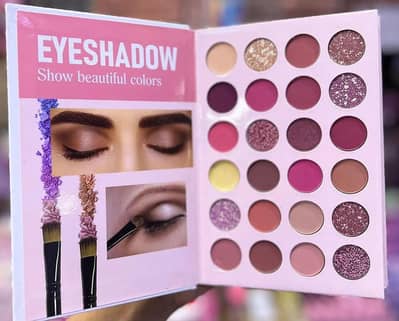 Ultimate Glam Makeup Palette Book – Complete Face & Eye Collection