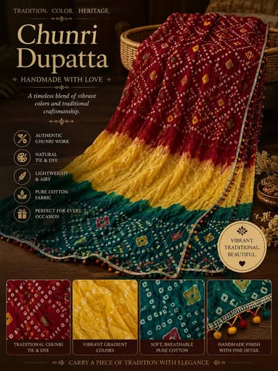 Chunri Dobta for Mehndi event