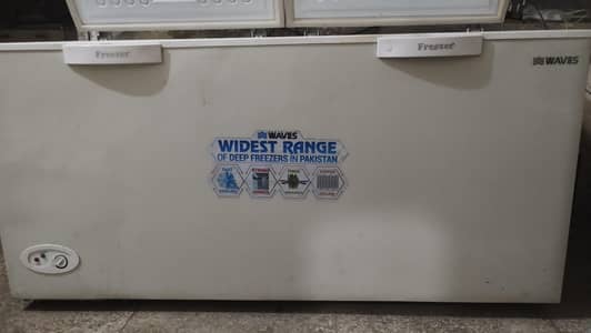 Waves Double Door Deep Freezer