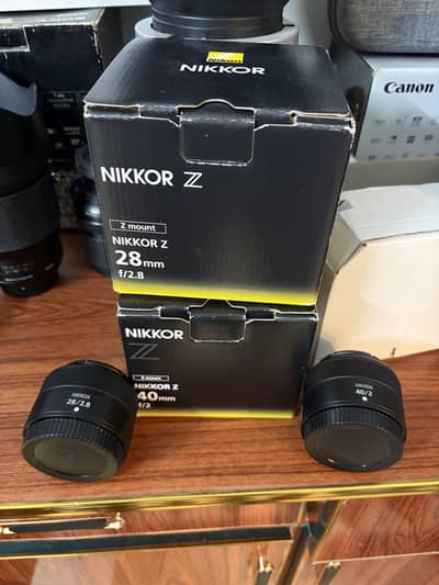 Nikon 40mm f2 | Nikon 28mm f2.8 Z-mount (New) (Fresh import) With Box