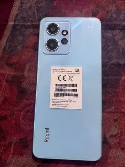 redmi note 12/4+4/128 Rem Rom