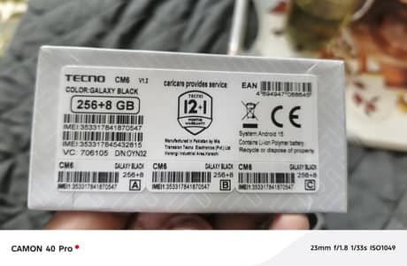TECNO Camon 40 Pro Like New | Only 3 Days Used