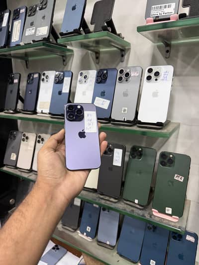 Chance Wala iPhone 14 pro  Physical+E Sim FU  4 months sim time