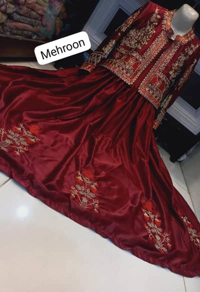 Heavy embroidery