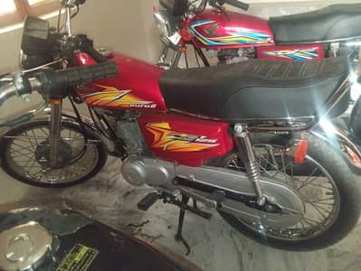 CG 125 Honda 2021 model all Punjab number