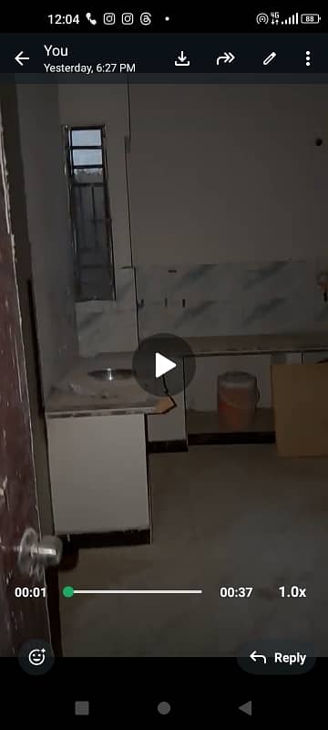North Town Faiz 1, Gadap town, Mangopir 70sq, flat 1st floor 2 bad lounch for Sale.
