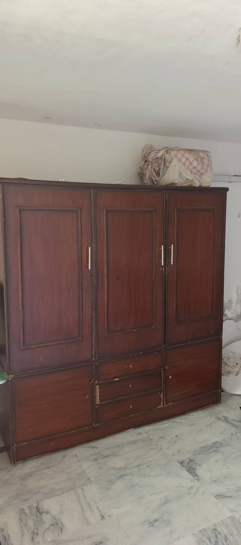 solid wood wardrobe. 0