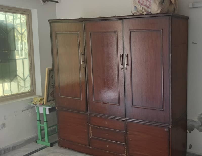 solid wood wardrobe. 2