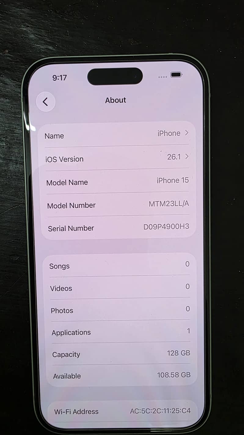 Apple iPhone 15 5