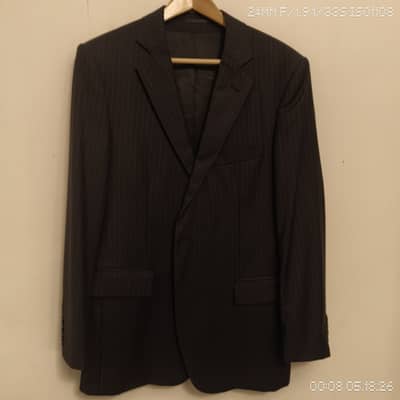 Lawrencepur Size 38R Suit Jacket 100% Cool Wool