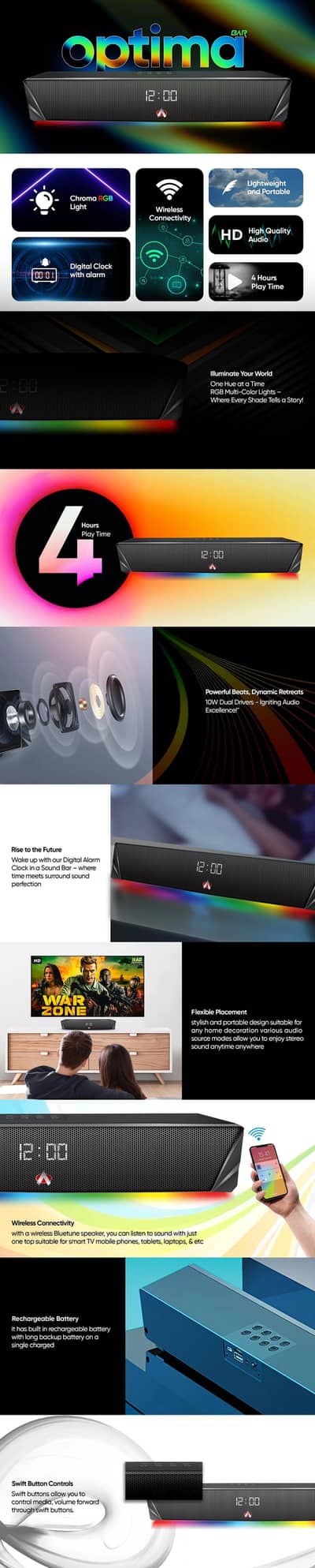 Audionic Optima Sound Bar
