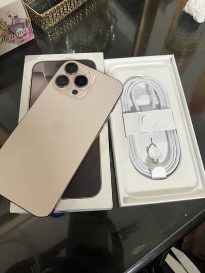 Iphone 16pro max 256GB PTA HK Dual Physical Sim