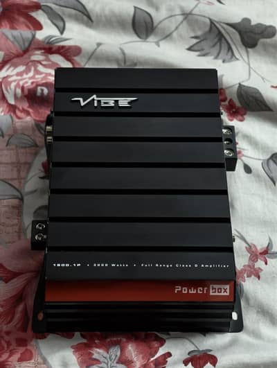 Vibe POWER BOX 1500.1Mono Amplifier (No JBL Pioneer JL ALPINE KENWOOD)