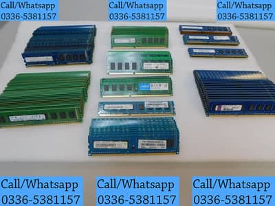 A+ Stock Fresh Import Computer & Laptop RAMs - Pulled|Branded