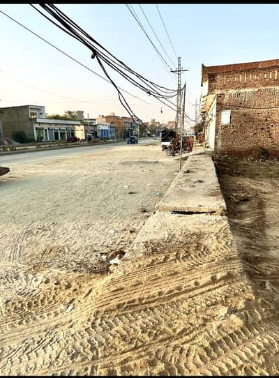 26Marla Corner plot available at Badiana Haidery chownk pasrur road