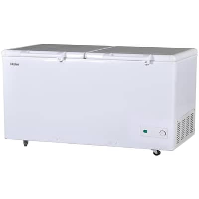 HAIER DOUBLE DOOR REFRIGERATOR AND FREEZER FOR SALE IN GOOD CONDITION